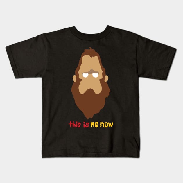 This Is Me Now! Minimal Kids T-Shirt by InsomniackDesigns